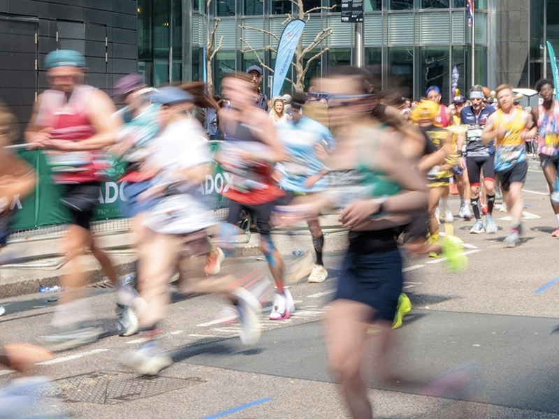 Aaron completes the London Marathon 2025